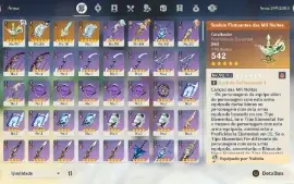 GENSHIN IMPACT - AR55, 12T5 Nahida C2 + Bis, Scaramouche...
