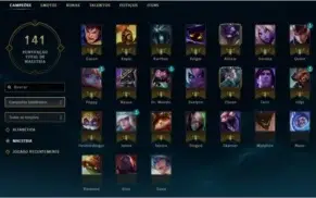 CONTA NO LOL GOLD 3