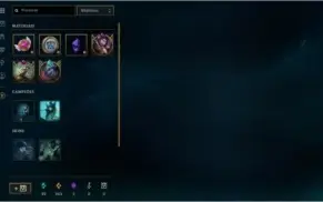 CONTA NO LOL GOLD 3