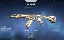 CONTA DE VALORANT SKIN+PRATA III