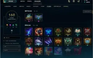 Conta LOL Diamond - All champions - Varias Skins Vitoriosa