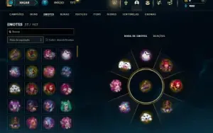 Prata 4 com 30 Champs e 9 Skins