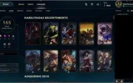 Venda de Conta League of Legends - 139 Champs, 165 skins e +