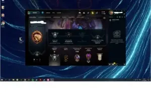 conta 83 campeões 58 skins md10 não feita