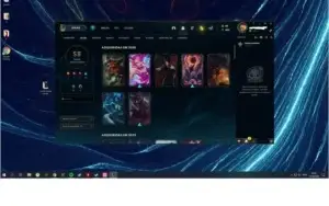 conta 83 campeões 58 skins md10 não feita