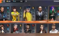 CONTA FREE FIRE COM O NOVO PERSONAGEM CR7 !!