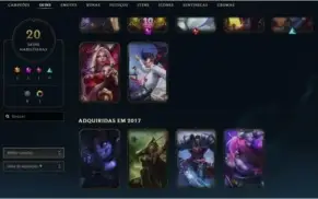 Conta lol mestre upada na mão