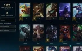 Vendo Conta do League of Legends Unranked com 48 skins
