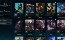 Vendo Conta do League of Legends Unranked com 48 skins