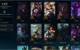 Vendo Conta do League of Legends Unranked com 48 skins