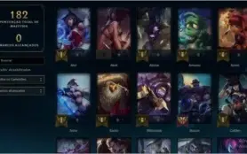 Vendo Conta do League of Legends Unranked com 48 skins