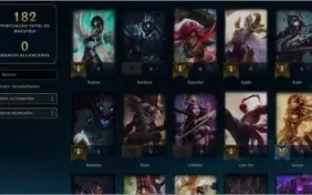 Vendo Conta do League of Legends Unranked com 48 skins