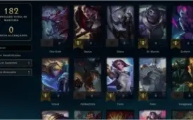 Vendo Conta do League of Legends Unranked com 48 skins