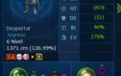 Conta c Susanoomon Shin 6 136,99% DB e ACCs top- LADMO OMEGA
