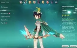 VENTI + JEAN + HARPA CELESTIAL / NA / AR7