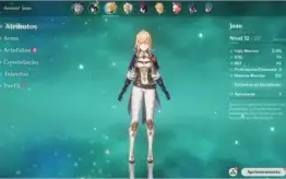 VENTI + JEAN + HARPA CELESTIAL / NA / AR7
