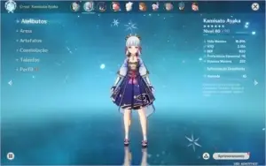 COMBO Conta Ganyu, Ayaka, Diluc, Qiqi c1 + Keqing C1, Xiao