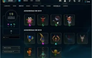 CONTA DE LOL BARATA COM MUITAS SKINS PARA VENDA RAPIDA