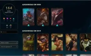 CONTA DE LOL BARATA COM MUITAS SKINS PARA VENDA RAPIDA