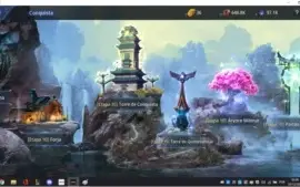 Conta Mir4 TOP 3 guerreiro, 88k CP lv72, 3 pet epico