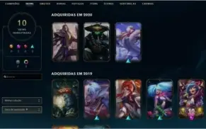 Conta LOL - Mestre, win rate alto de 84%, mmr alto