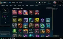 vendo conta de league of legends, nivel 30
