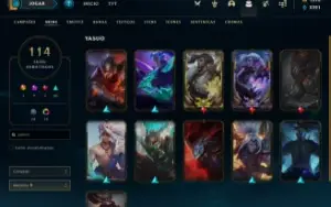 Conta League Of Legends - Season 4 - 114+ skins LOL