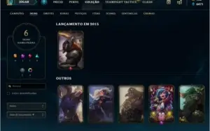Smurf Diamante 2 40 champions 6 skins