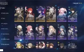 Seele, Jing Y, Himeko, A. Bailu +6.4k de jades - Honkai Star
