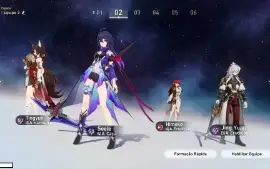 Seele, Jing Y, Himeko, A. Bailu +6.4k de jades - Honkai Star