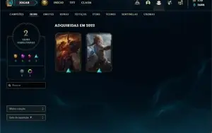 Conta diamante 2 com 27 Champs e 2 Skins ( 48 PDL )