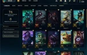 Conta diamante 2 com 27 Champs e 2 Skins ( 48 PDL )