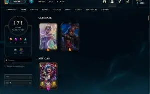 Conta LoL + Valorant