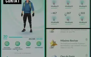 Conta Pokémon Go lvl30 sem time escolhido ainda.
