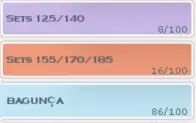 Conta com 18 personagens 200+ no Rubilax