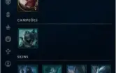 Conta League of Legends PLATINA 4