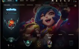 Conta League of Legends PLATINA 4