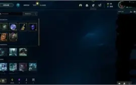 CONTA COM 8 GEMAS 20 SKINS 1010 ESPOLIOS EZREAL ULTIMATE