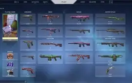 CONTA VALORANT PLATINA 3 +SKINS! KARAMBIT CHAMPIONS!