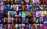 Conta lv 98 com mais de 150 skins no LoL e 15 chromas.