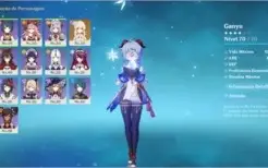 GENSHIN CONTA AR 35 GANYU // PERFURADORA PRISMÁTICA