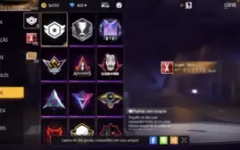 Conta Free Fire barata pra vender logo