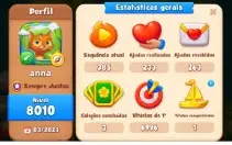 Gardenscaps conta muito boa Level 8010