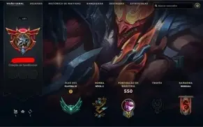 CONTA FERRO IV LOL AFUNDADA | 406 SKINS