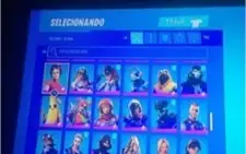 conta fortnite com ikonik, galaxy feminina e glow com stw