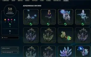 CONTA LOL 400 SKINS VÁRIAS PRESTIGIOS E TODAS DA LUX