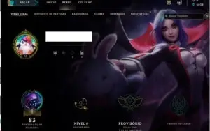 Conta LOL Smurf