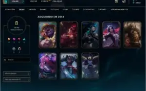 Conta LOL Smurf