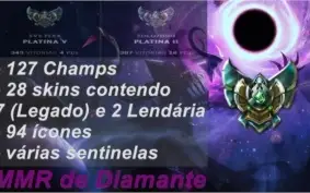 Conta Platina II League of Legends