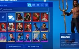 conta fortnite 160,00 reais